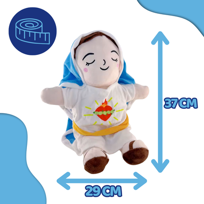 Peluche que Respira de la Virgen María